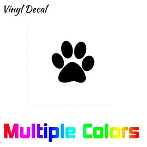 Paw Print Sticker | Cute Dog Cat Decal Pet Decoration Paw Window Car SUV Wall - Bild 1 von 2