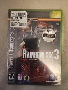 Tom Clancy's Rainbow Six 3 (Microsoft Xbox, 2003) Brand New Factory Sealed - Picture 1 of 6