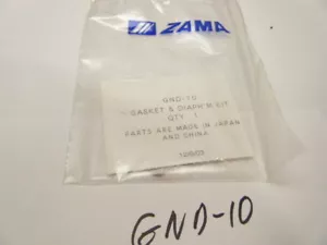 NEW ZAMA GASKET AND DIAPHRAGM KIT PART NUMBER GND-10 - Picture 1 of 2