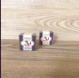 Natürliche handgemachte Seife - Lavendel - 2er Pack - leicht für empfindliche Haut - Bild 1 von 1