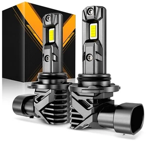 AUXBEAM HB4 9006 LED Headlights Low Beam Bulbs 90W 25000LM 6500K Xenon White 1:1 - Picture 1 of 12