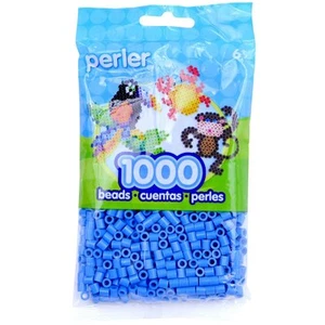 1000 Perler hellblaue Farbe Bügelperlen - Bild 1 von 2