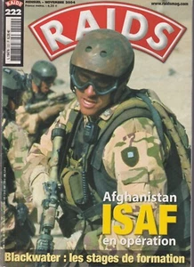 RAIDS N°222 BLACKWATER / ISAF AFGHANISAN / CORP A CORP TIOR / BDMZ-III / STAT - Picture 1 of 2