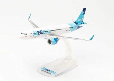 MODELLINO AEREO STATICO HERPA AIRBUS A320 NEO JAZEERA AIRWAYS SCALA 1:200 - Immagine 1 di 4