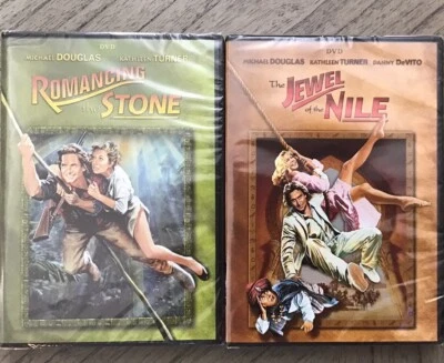 Romancing the Stone [New DVD] AND Jewel of The Nile [New DVD] Foto 1 de 2