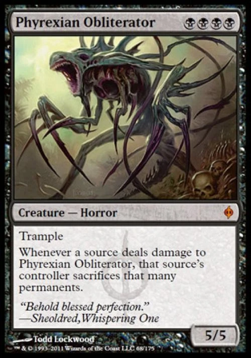 MTG English Phyrexian Obliterator NM Normal New Phyrexia - Image 1 of 1