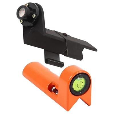 Robust 90 Degree Right Angle Bubble Level for Round and Rectangular Rods - Image 1 of 4