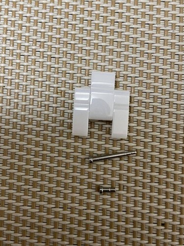 CHANEL Originale 1.5 Link J12 Orologio Donna Bracciale Ricambi Ceramica Bianca 14mm #4