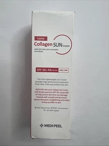 MEDI PEEL Red Lacto Collagen Sonnencreme 50ml Anti Aging LSF50+ PA++++ K-Beauty - Bild 1 von 7