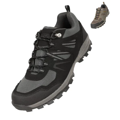 Mountain Warehouse Mens Mcleod Outdoor Walking Shoes Male Casual Hiking Trainers - Image 1 of 2