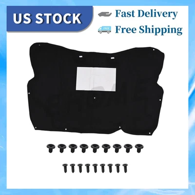 Almohadilla de aislamiento acústico del compartimiento del motor protector térmico para Honda Accord 2008-2013 Foto 1 de 4