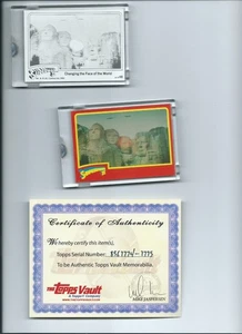 1980 -- SUPERMAN II --  2 PROOF CARDS -- Topps Vault with COA #48 - Picture 1 of 1