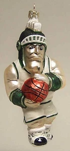 Slavic Treasures Glasscot Ornaments Michigan State Spartans - Boxed 4155838 - Picture 1 of 1