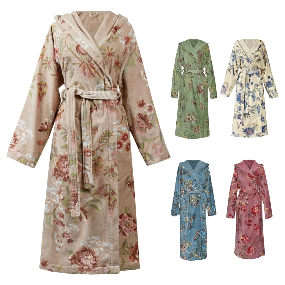 PiP Studio Bademantel Morgenmantel Saunamantel Bathrobe Secret Garden - Bild 1 von 1