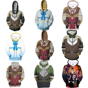 The Rising of the Shield Hero 3D Hoodies Naofumi Iwatani Sweatshirts Jacket Coat - Picture 1 of 32
