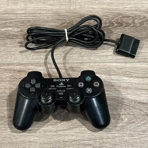 PS2 - Schwarz - Controller - SCPH-10010 - Angebot 5 LESEN - Bild 1 von 2