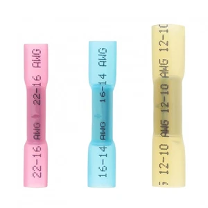 100pcs Watertight Heat-Shrink Butt Connector Assortment 10-22 AWG Color Coded US - Picture 1 of 15