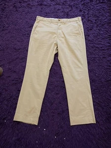 Polo Ralph Lauren Performance Golf Tailored Fit 34x34 Khaki Beige Chino Pants - Picture 1 of 23