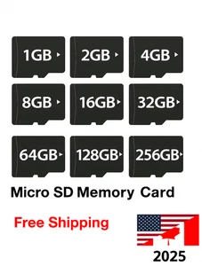 Micro SD TF Memory Card Class 10 High Speed LOT 2GB 4GB 8GB 16GB 32GB 64GB 128GB - Picture 1 of 11