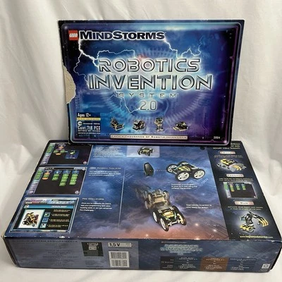 Lego Mindstorms Robotics Invention System 2.0 (3804) Missing Pieces, Damaged Box - Image 1 of 4