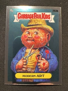 2024 Topps Chrome: Garbage Pail Kids - S7 #263b Modern ART 🎨🐷🎨 - Bild 1 von 2