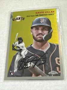 2024 Topps Chrome Platinum David Villar Rookie NM - Picture 1 of 2