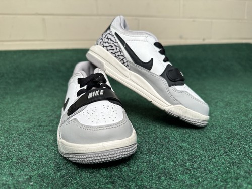 Nike Air Jordan Legacy 312 basse da bambino bianco grigio tecnologico taglia 11C