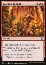Magic the Gathering MTG Volcanic Fallout (368) Jumpstart   NM