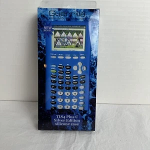 Guerilla Silikon blau Etui Texas Instruments TI84 Plus C grafischer Taschenrechner - Bild 1 von 8