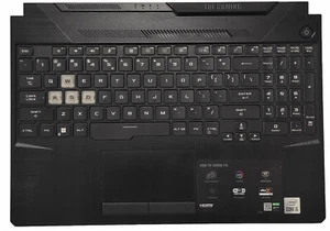 For Asus TUF Gaming A15 F15 FA506 FX506LH FX506LI Palmrest Keyboard US LED RGB - Zdjęcie 1 z 4
