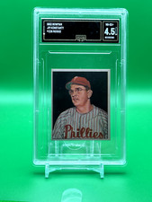1950 Bowman Baseball - Jim Konstanty - Rookie RC Phillies #226- GMA 4.5