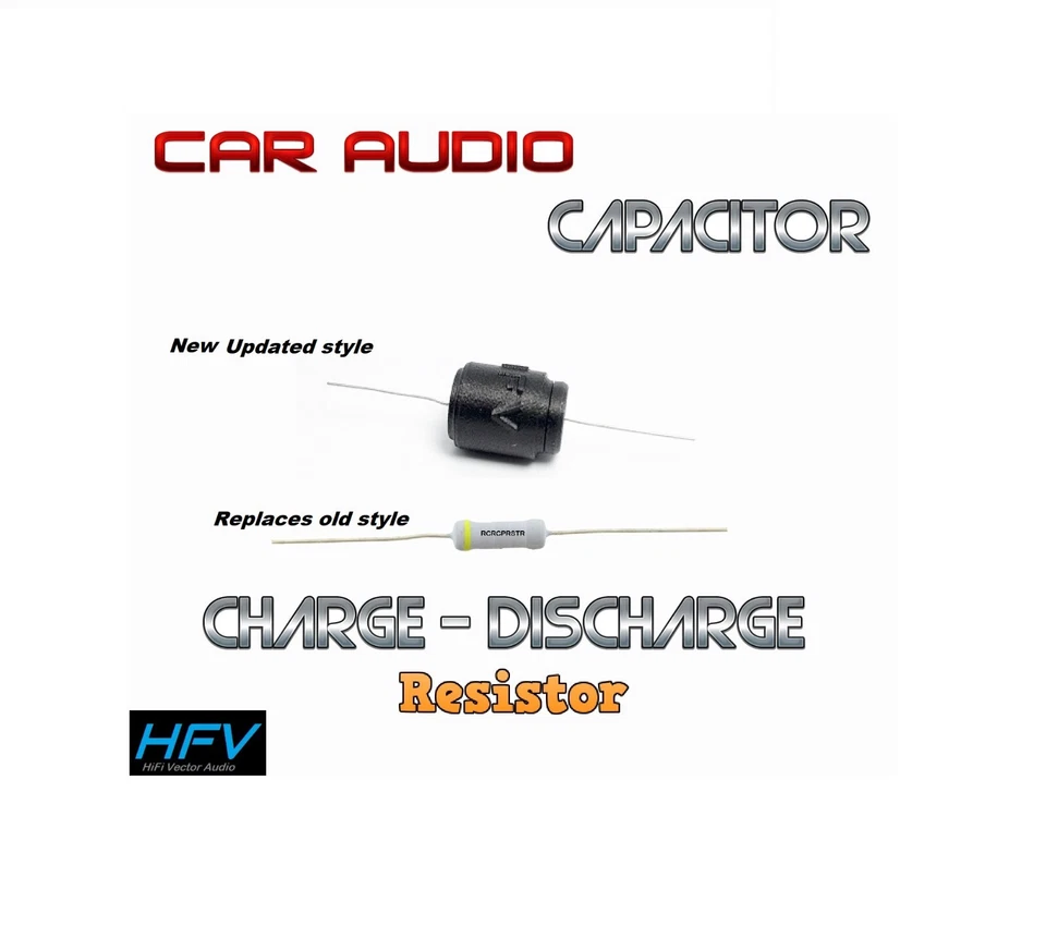 Tapa de condensador de audio para automóvil herramienta de resistencia de descarga de carga hasta 10 faradios Foto 1 de 1