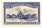 1901 Pan American Exposition BC57 BLUE M NG Forestry Cincerella Stamp Am Expo