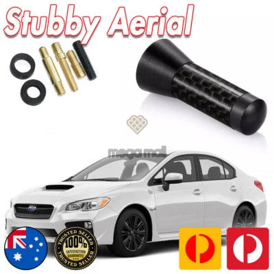 Antena / Antena Stubby Bee Sting para Subaru Impreza Negro 3,5 cm Foto 1 de 4