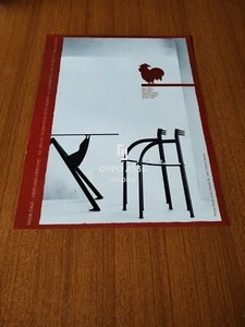1989 PRESIDENT TISCH M STÜHLE PHILIPPE STARCK & FRANCESCA SPANISH BALERI PUB AD - Bild 1 von 1