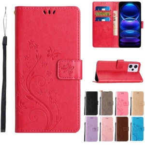 Flip Card Wallet PU Leather Phone Case For Redmi Note13 Pro Plus 5G 12 Pro 11 - Picture 1 of 85