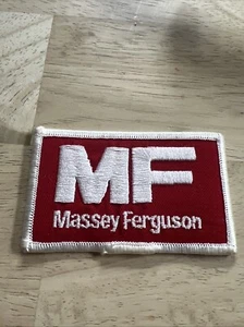 Parche publicitario vintage MF MASSEY FERGUSON tractor y equipo agrícola - Imagen 1 de 6