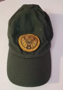 Jagermeister Gold Embroidered Deer Logo Baseball Adjustable Liquor Cap Hat - Picture 1 of 5