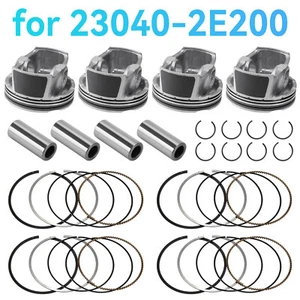 Oversize +0.50MM Piston Ring & Pistons Set For HYUNDAI KIA SOUL 2014-2019 2.0L - Picture 1 of 16