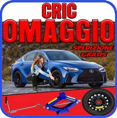 Platzsparend Notrad 5Fori Messen Rad Aus 17 Für Lexus Is Mit Set Cric Crick Ps - Bild 1 von 4