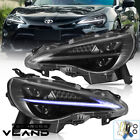 Vland Headlights For 2012-21 Toyota 86 Subaru Brz Drl Set Front Lamps Animation