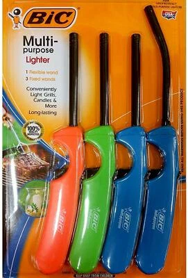 BIC Multi Purpose Lighter BBQ Lighters, Fireplaces and Utility Lighters  - Image 1 of 2