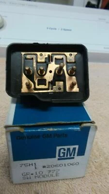 INTERRUPTOR DE VENTANA ELÉCTRICA CADILLAC OLDSMOBILE BUICK 20601060 NUEVO DE STOCK Foto 1 de 4