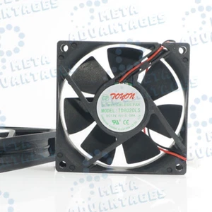 TD8020LS 12V 0.08A 8CM Fan for drinking machine 8020 80*80*20MM 2-pin - Picture 1 of 6