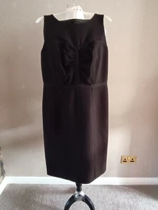 Principles by Ben De Lisi - Black Sleeveless Lined Bodycon Dress Size UK 14 - Picture 1 of 18