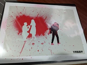 Tabby When Love Hits You - seltener handgefertigter Druck - Bild 1 von 2