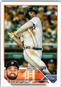 Riley Greene RC 2023 Topps #31 Detroit Tigers - Imagen 1 de 2