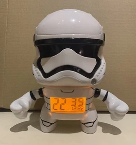 Star Wars Stormtrooper 5.25” Digital Alarm Clock Sounds TESTED - Picture 1 of 3