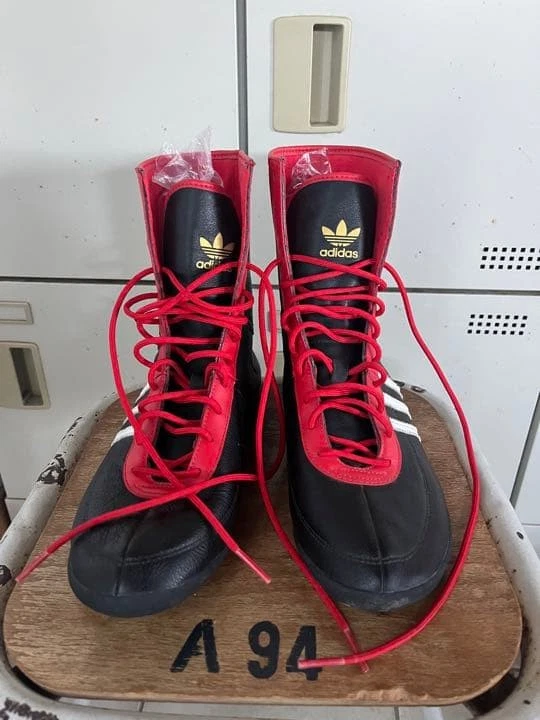 Adidas Tenis Vintage, Zapatos de Boxeo, Zapatos de Lucha 25.5cm/US8.5 Usados Sin Caja Foto 1 de 4