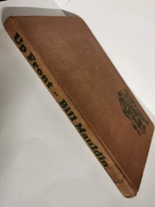 UP FRONT by Bill Mauldin 1945 HC 3rd Printing Henry Holt & Co ~ Vintage - Picture 1 of 12